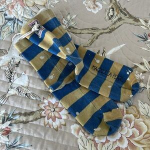 Magnolia Pearl Art Class Splatter Paint Crew  Socks